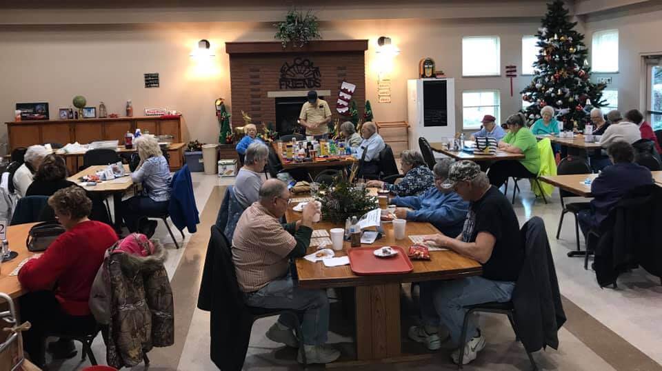 Decade's Diner in the Preble County Senior Center